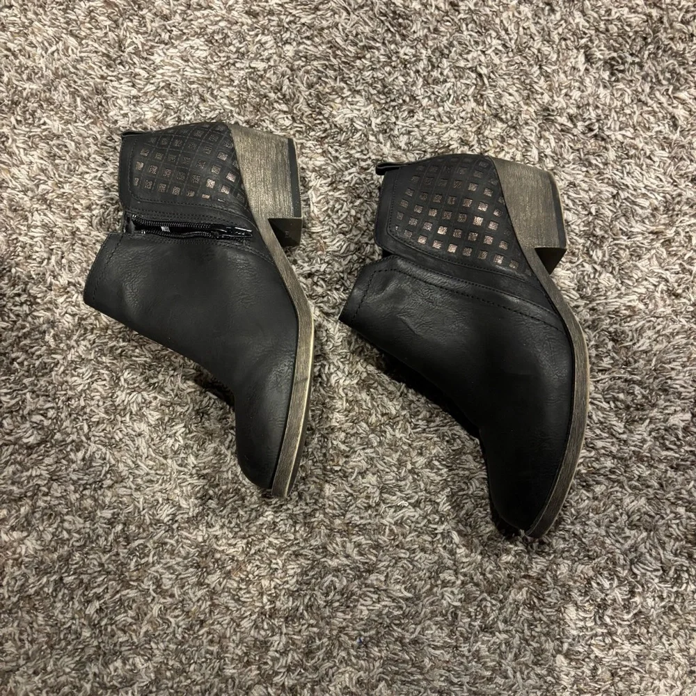 Maurice’s Black Ankle Boots
